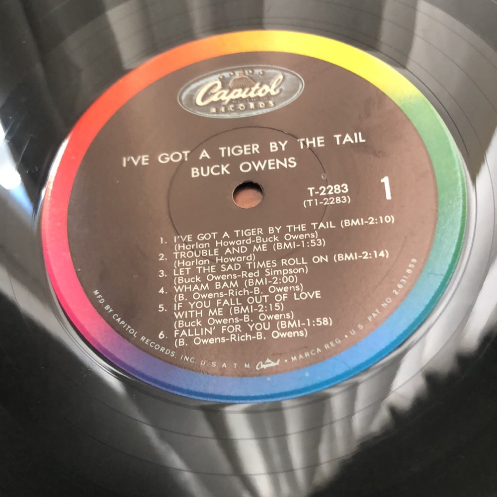 Buck Owens I've Got A Tiger By The Tail Vinyl Lp